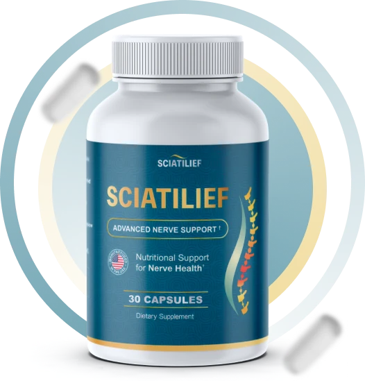 Sciatilief daily sciatic nerve comfort, 30 capsules